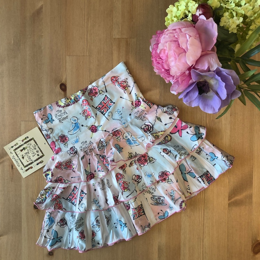 English Roses by Madonna NWT Top and skirt set - Picture 7 of 8